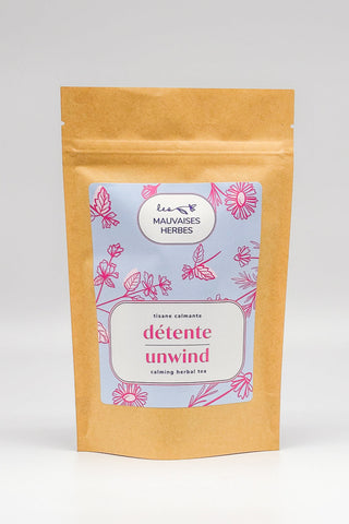 LES MAUVAISES HERBES Tisane Détente - Calmante
