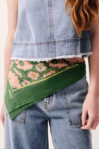 FRNCH PARIS Hannoki Scarf - Green