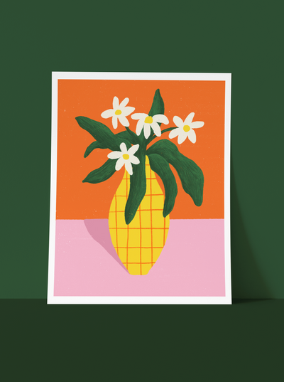 ANNE JULIE DUDEMAINE Poster I Bought Myself Flowers