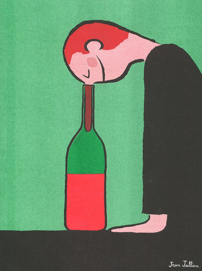 KIBLIND Affiche J. Jullien - Bouteille