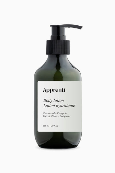 APPRENTI Lotion Hydratante - Bois de Cèdre et Petitgrain