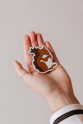 MIMI &amp; AUGUST Vinyl Sticker - Squirrel