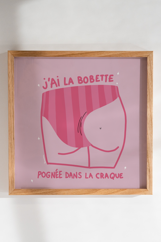 LISANOSAURUS Mini Square Poster - Bobette