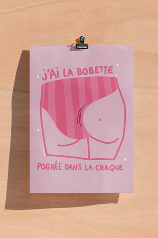 LISANOSAURE Affiche Bobette