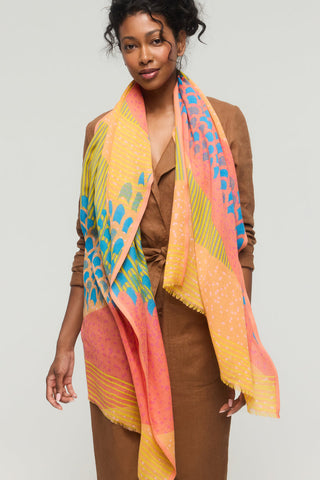 PRINCESS &amp; DRAGON Sonata Scarf - Coral