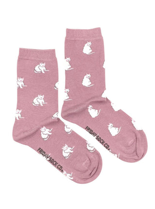 FRIDAY SOCK CO. Chaussettes - Chat blanc