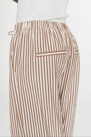 GRACE & MILA Pantalon Volute - Mocha