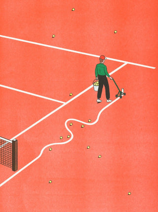 KIBLIND Poster Simon Bailly - Roland-Garros