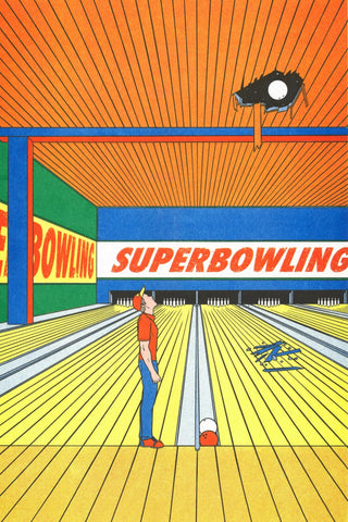 KIBLIND Poster Simon Bailly - Super bowling