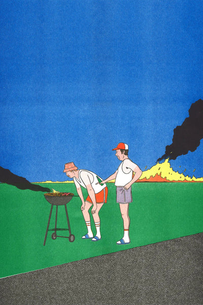 KIBLIND Affiche Simon Bailly - Barbeuc