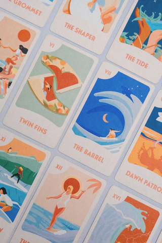 SURF TAROT - Surf Tarot Card Game