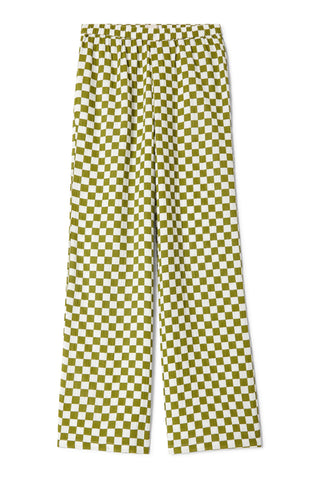 BRIXTON Pantalon Lola - Damier Vert