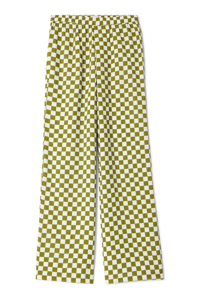 BRIXTON Pantalon Lola - Damier Vert