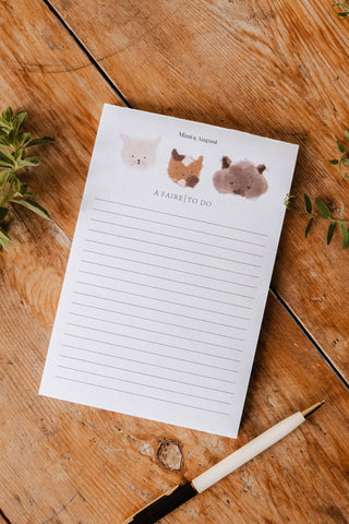 MIMI & AUGUST Bloc-Notes Purrfect