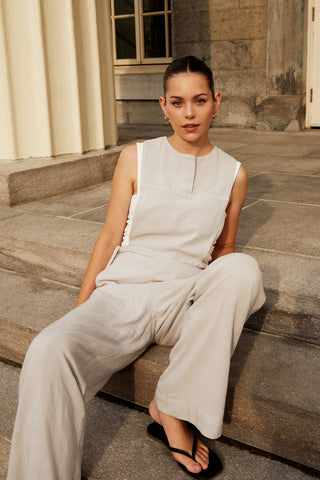 VALERIE C. Pantalon en Lin