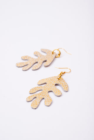 VEINAGE Boucles d'Oreilles Corail