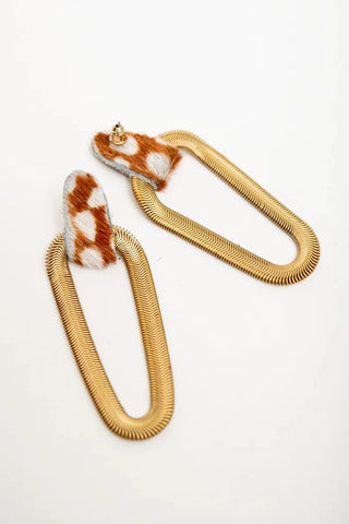 VEINAGE Boucles d'Oreilles 9eme Avenue