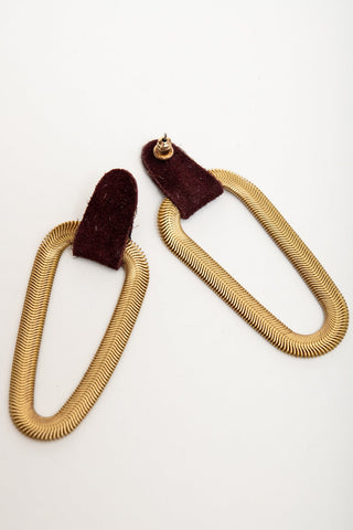 VEINAGE Boucles d'Oreilles 9eme Avenue