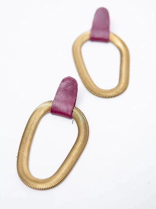 VEINAGE Boucles d'Oreilles 9eme Avenue