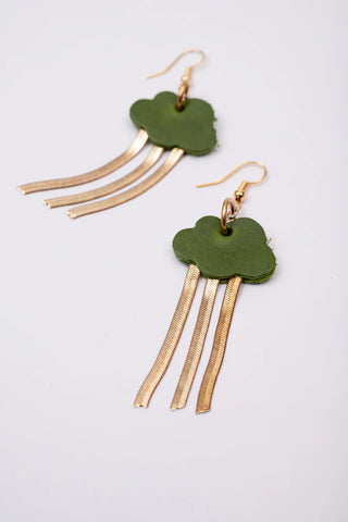 VEINAGE Boucles d'Oreilles Nuage S