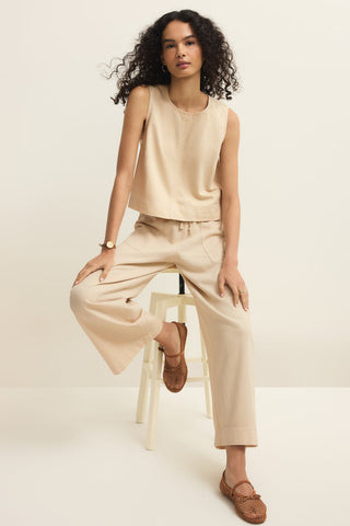 Z SUPPLY Daycation Pants - Parchment