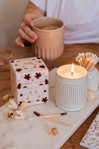 MIMI & AUGUST Bougie Ambre