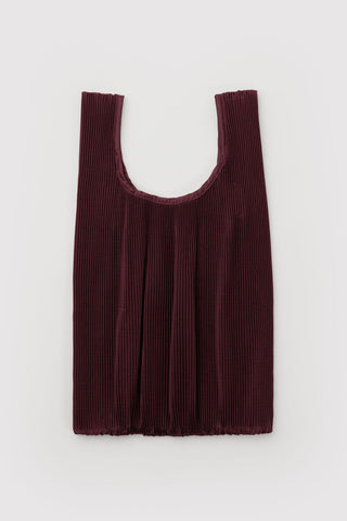 BAGGU Sac Plissé - Mahogany