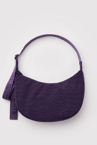 BAGGU Sac Moyen Crescent Nylon - Figue