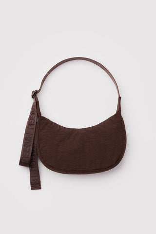 BAGGU Small Crescent Nylon Bag - Coffee