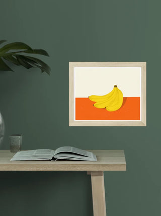 ANNE JULIE DUDEMAINE Poster Ripe Bananas