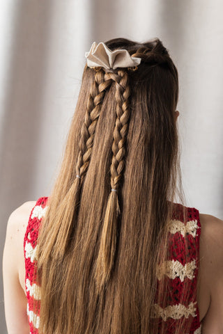GIBOU Barrette Coquillage Lin
