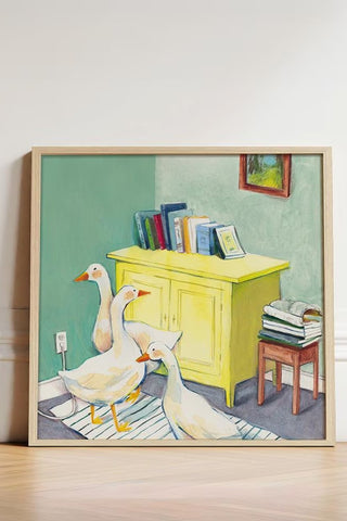 VALERIE BOIVIN Poster - Geese
