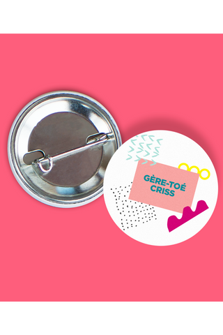 OUI MANON Macaron - Gère-toé criss
