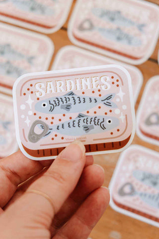 MIMI & AUGUST Vinyl Sticker - Sardine
