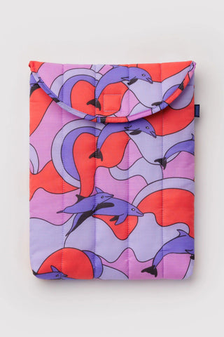 BAGGU 13"/14" Laptop Sleeve - Dolphin