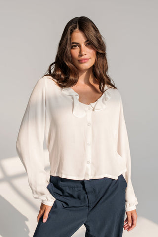 DAILYSTORY Rory Blouse - White