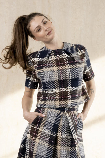 BODYBAG Blouse Morrison - Dipsy Plaid