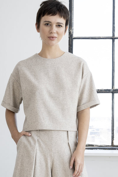 BODYBAG Sussex Blouse - Sand
