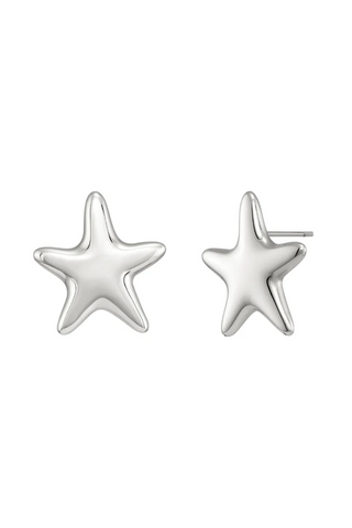 TWENTY COMPASS Boucles d'Oreilles Étoile - Argent