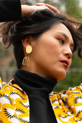 KAZAK Mallawi Earrings - Black
