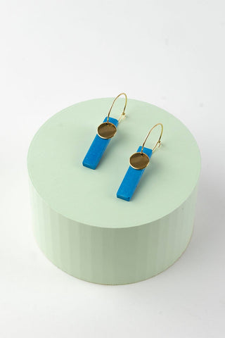 COLLAGE STUDIO Rectangle Earrings