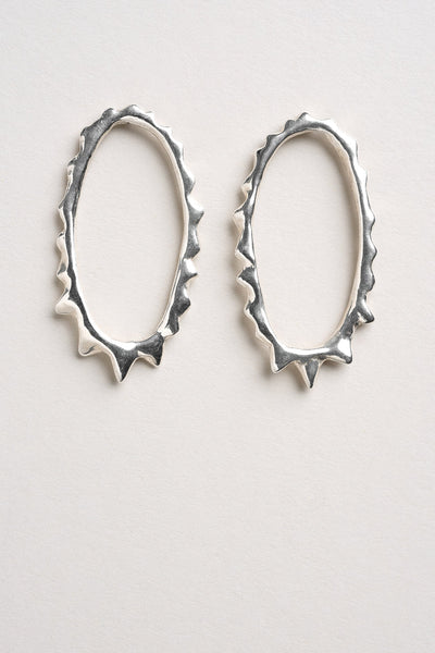 MINERA ATELIER Boucles d'Oreilles Eclipse Distordue