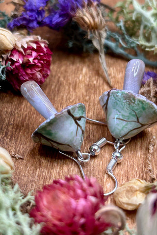 MYCẼA Boucles d'Oreilles Lichenia