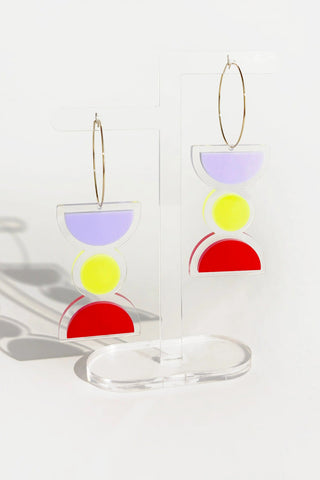 COMBINIST GOODS Boucles d'Oreilles Floatform