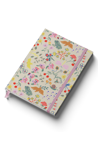 HALFPENNY POSTAGE Carnet - Fleurs Sauvages