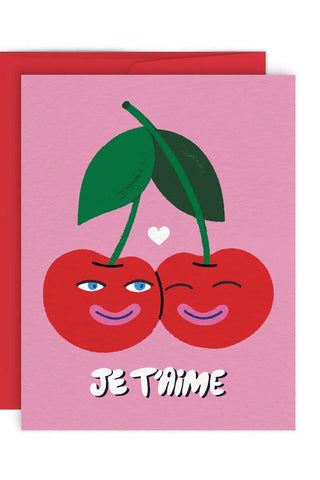 PAPEROLE Carte Cherries
