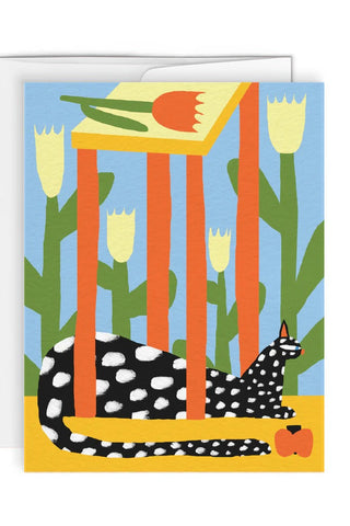 PAPEROLE Carte Cat in Room