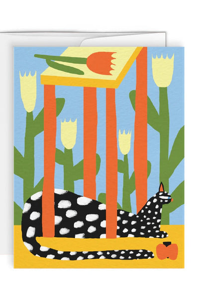 PAPEROLE Carte Cat in Room