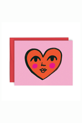 PAPEROLE Carte Petit Coeur