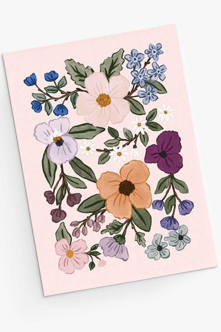MIMI & AUGUST Carte Champs de Fleurs